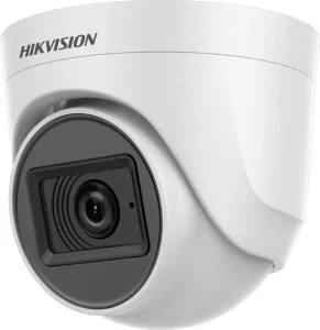 Hikvision, DS-2CE76H0T-ITPFS, 5MP ,High Performance, Audio Indoor, Turret 
