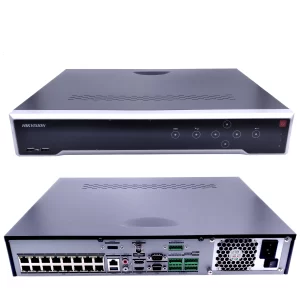 Video formats supported: H.265+/H.265/H.264+/H.264; 32-ch 1.5U 16 PoE 8K NVR 32-ch IP camera inputs maximum 32-ch@1080p decoding capability at maximum Maximum incoming bandwidth of 320 Mbps