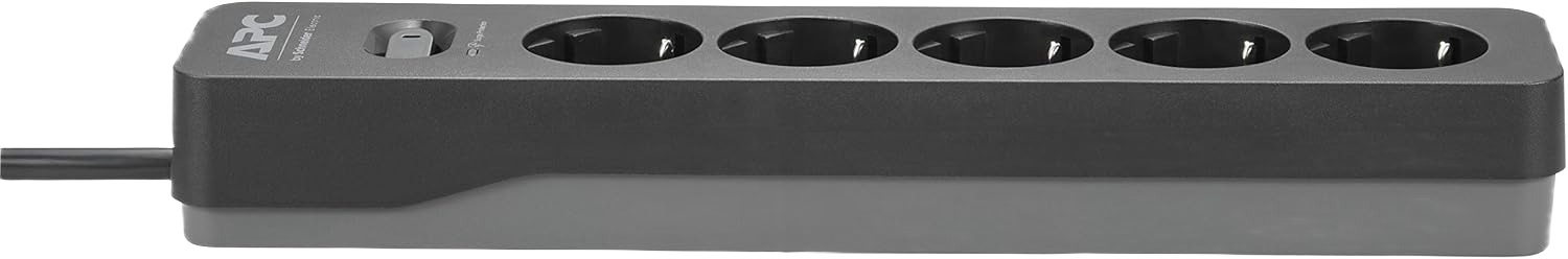 APC Essential SurgeArrest 5 Outlet Black 230V Germany - Image 3