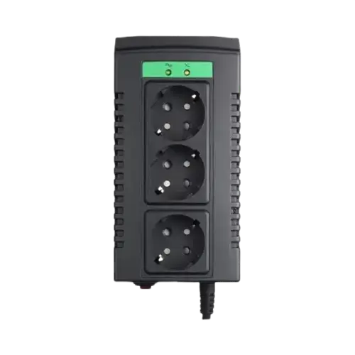 APC Line-R 1500VA Automatic Voltage Regulator, 3 Schuko Outlets, 230V - Image 2