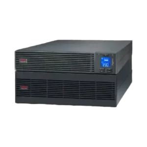 APC Easy UPS On-Line, 10kVA/10kW, Rackmount 5U, 230V, Hard wire 3-wire(1P+N+E) outlet, Intelligent Card Slot, LCD, Extended Runtime, W/ Rail Kit