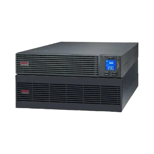 APC Easy UPS On-Line, 10kVA/10kW, Rackmount 4U, 230V, Hard wire 3-wire(1P+N+E) outlet, Intelligent Card Slot, LCD, W/ Rail Kit - Image 2