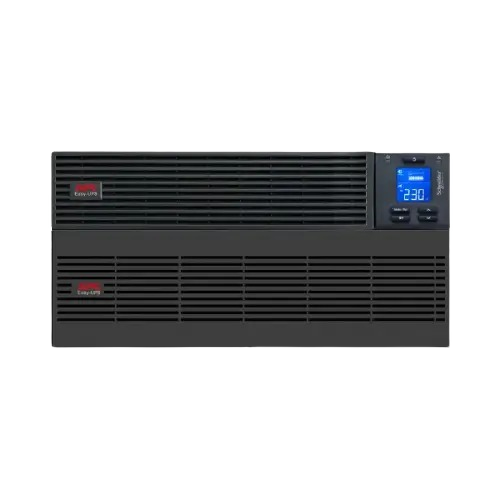 APC Easy UPS On-Line, 10kVA/10kW, Rackmount 4U, 230V, Hard wire 3-wire(1P+N+E) outlet, Intelligent Card Slot, LCD, W/ Rail Kit