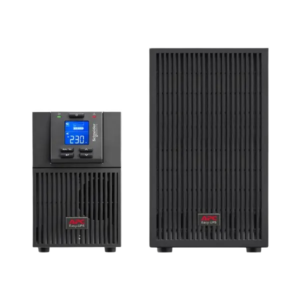 APC Easy UPS On-Line, 3kVA/2400W, Tower, 230V, 6x IEC C13 + 1x IEC C19 outlets, Intelligent Card Slot, LCD, Extended runtime