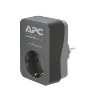 PME1WB-GR Product picture Schneider Electric PME1WB-GR Product picture Schneider Electric APC Essential SurgeArrest 1 Outlet Black 230V Germany