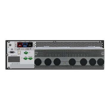 APC Easy UPS On-Line, 20kVA/20kW, Rackmount 9U, 230V, Hard wire 3-wire(1P+N+E) outlet, Intelligent Card Slot, LCD, Extended Runtime, W/ Rail Kit - Image 2