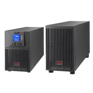 APC Easy UPS On-Line, 1000VA/800W, Tower, 230V, 3x IEC C13 outlets, Intelligent Card Slot, LCD, Extended runtime SRV1KIL