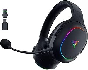 Razer Kraken V4 X - Wired PC Gaming Headset (TriForce 40mm Drivers, Retractable Cardioid Mic, 7.1 Surround Sound, Chroma RGB, for PC - console & phones via USB-C) Black - Image 4