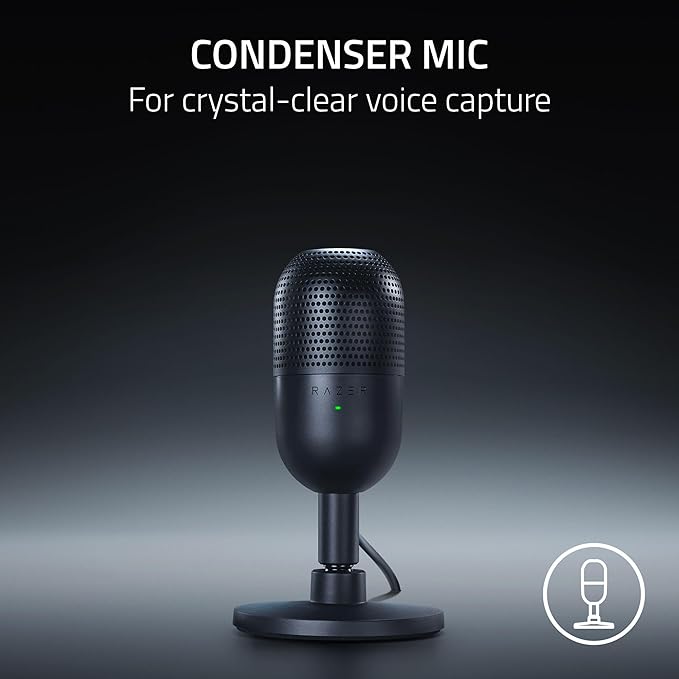 RAZER SEIREN V3 MINI Ultra-Compact USB Microphone RZ19-05050100-R3M1 -Black - Image 4