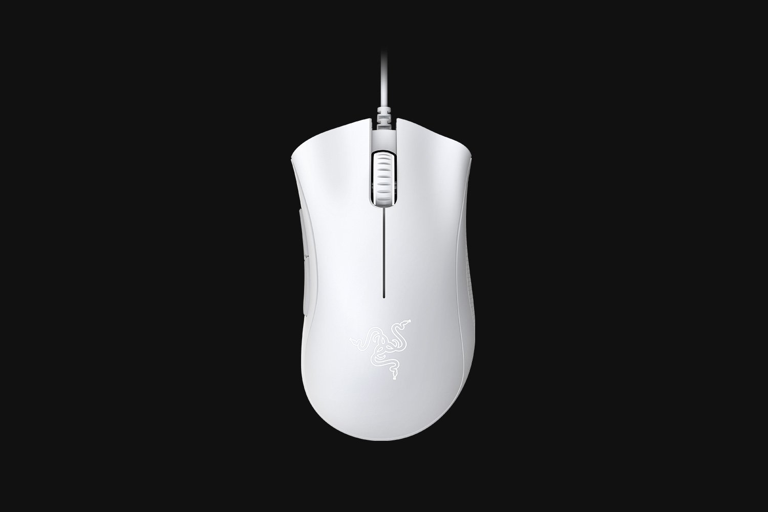 Razer DeathAdder Essential (2021) - Wired Gaming Mouse (Optical Sensor, 6400 DPI, 5 Programmable Buttons, Ergonomic Form Factor) White