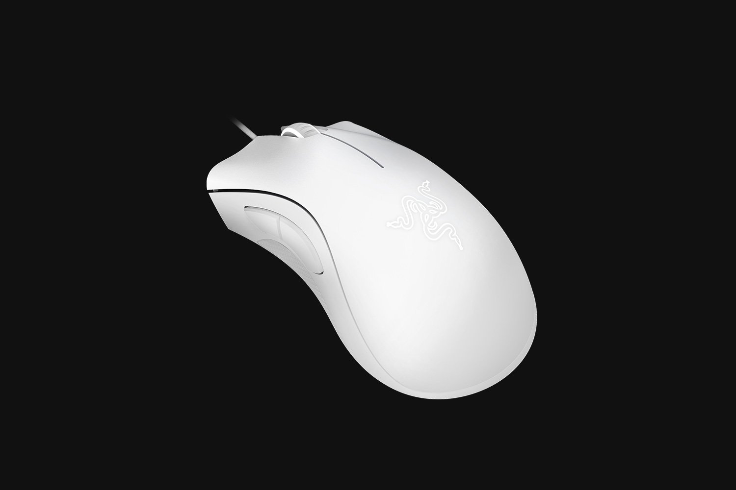 Razer DeathAdder Essential (2021) - Wired Gaming Mouse (Optical Sensor, 6400 DPI, 5 Programmable Buttons, Ergonomic Form Factor) White - Image 2