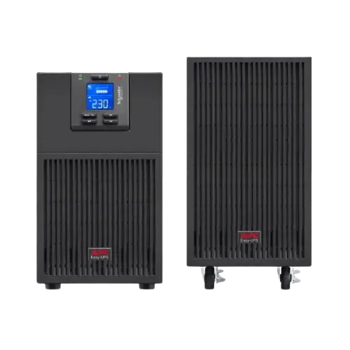 APC Easy UPS On-Line, 10kVA/10kW, Tower, 230V, Hard wire 3-wire(1P+N+E) outlet, Intelligent Card Slot, LCD, Extended Runtime