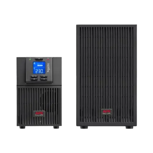 APC Easy UPS On-Line, 2000VA/1600W, Tower, 230V, 4x IEC C13 outlets, Intelligent Card Slot, LCD, Extended runtime