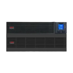 APC Easy UPS On-Line, 6kVA/6kW, Rackmount 5U, 230V, Hard wire 3-wire(P+N+E) outlet, Intelligent Card Slot, LCD, Extended Runtime, W/ rail kit