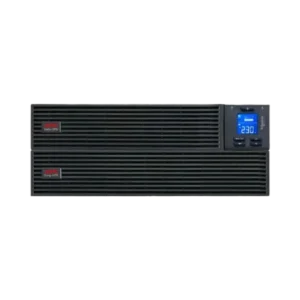 APC Easy UPS On-Line, 6kVA/6kW, Rackmount 4U, 230V, Hard wire 3-wire(1P+N+E) outlet, Intelligent Card Slot, LCD, W/ rail kit