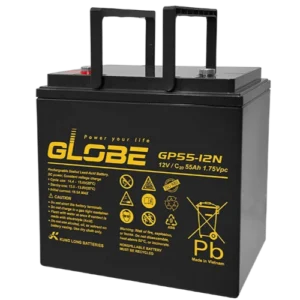 GLOBE GP55-12N 12V 55Ah VRLA sealed lead acid battery